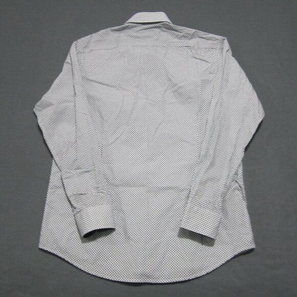 Steel & Jelly Button Up Shirt Men's L Gray Blue Button Down Long Sleeve - Picture 9 of 11